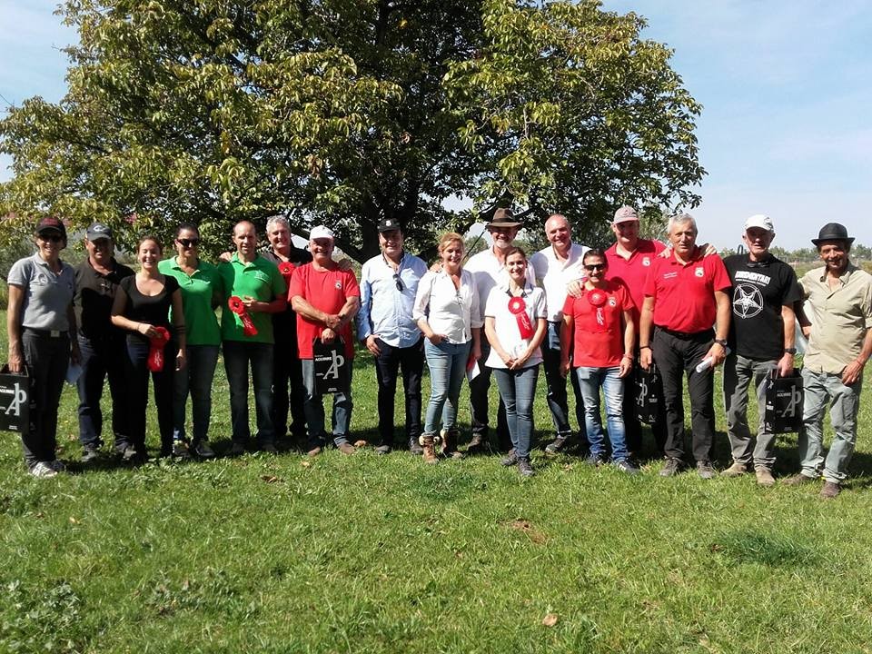 David Aramendía y Carmen Goiburu, Campeones Navarros de Enganches Completo en Troncos y Limoneras